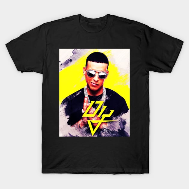 Daddy Yankee - Puerto Rican rapper, singer, songwriter, and actor T-Shirt by Hilliard Shop